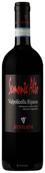Venturini Semonte Alto Valpolicella Ripasso Classico Superiore 2015