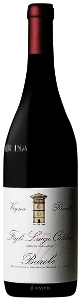 Luigi Oddero Vigna Rionda Barolo 2012