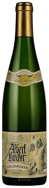 Albert Boxler R?serve Edelzwicker 2019