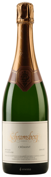 Schramsberg Cr?mant Demi-Sec 2018