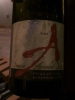 Alexandre Bain Mademoiselle M Pouilly-Fum? 2016