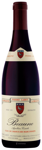 Pierre Labet - Fran?ois Labet Beaune 'Clos du Dessus des Marconnets' Rouge 2015