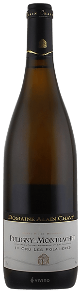 Domaine Alain Chavy Puligny-Montrachet 1er Cru 'Les Folati?res' 2019