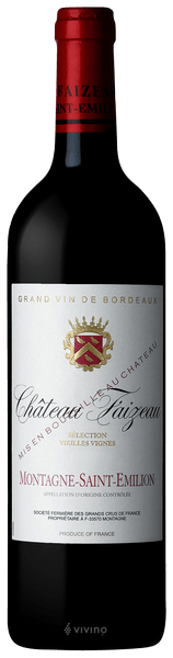 Ch?teau Faizeau S?lection Vieilles Vignes Montagne-Saint-?milion 2009