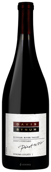 Davis Bynum Pinot Noir (Jane's Vineyard) 2015