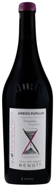 Cellier Saint Benoit Trousseau Gryph?es Arbois Pupillin 2019