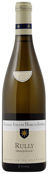 Domaine Vincent Dureuil-Janthial Rully 'Maizi?res' Blanc 2018
