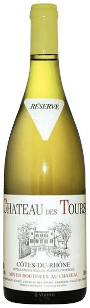 Ch?teau des Tours C?tes du Rh?ne R?serv? Blanc 2011