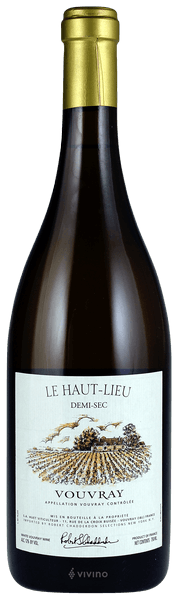 Domaine Huet Vouvray Le Haut-Lieu Demi-Sec 2017