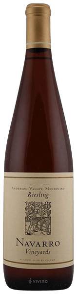 Navarro Vineyards Riesling 2014