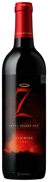7 Deadly Wines 7 Deadly Red 2015