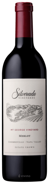 Silverado Vineyards Mt George Vineyard Merlot 2014