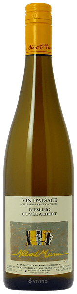 Albert Mann Cuv?e Albert Riesling 2018