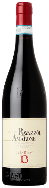 Ca La Bionda Vigneti di Ravazzol Amarone della Valpolicella Classico 2012