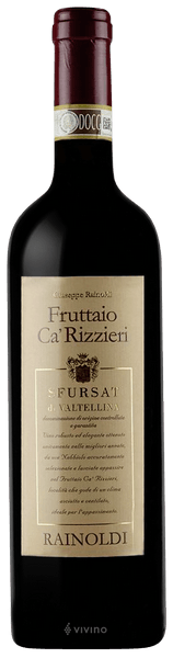Aldo Rainoldi Fruttaio Ca’ Rizzieri Sfursat di Valtellina 2016