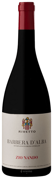Rivetto Barbera d'Alba Zio Nando 2019