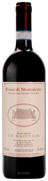 Le Ragnaie Rosso di Montalcino 2016