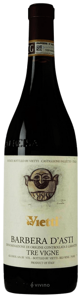 Vietti Barbera d'Asti Tre Vigne 2019