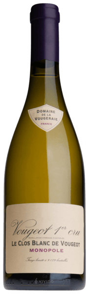 Domaine de la Vougeraie Vougeot 1er Cru 'Le Clos Blanc de Vougeot' (Monopole) 2019