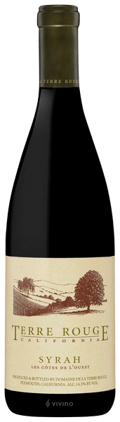 Terre Rouge Les C?tes de L'Ouest Syrah 2014