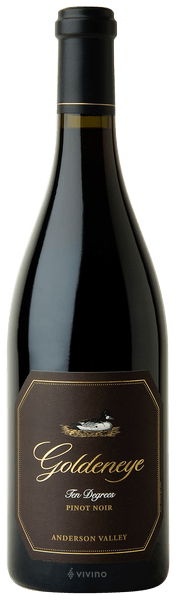 Goldeneye Ten Degrees Pinot Noir 2015
