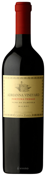 Catena Zapata Adrianna Vineyard Fortuna Terrae Malbec 2016