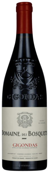 Domaine des Bosquets Gigondas R?serve 2018
