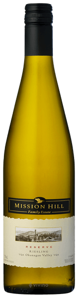Mission Hill Family Estate Reserve Riesling 2012
