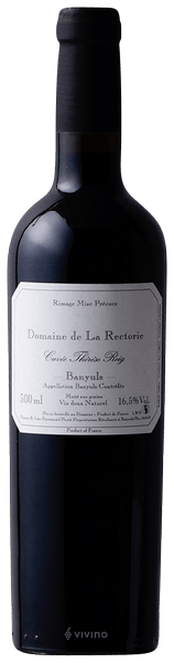 Domaine de la Rectorie Cuv?e Th?r?se Reig Banyuls 2017