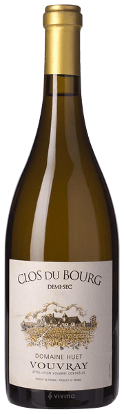 Domaine Huet Clos du Bourg Vouvray Demi-Sec 2017