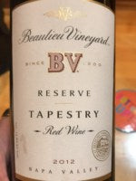 Beaulieu Vineyard (BV) Tapestry Reserve Red Blend 2012