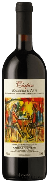Andrea Scovero Ciapin Barbera d'Asti 2019