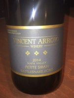 Vincent Arroyo Rattlesnake Acres Petite Sirah 2014