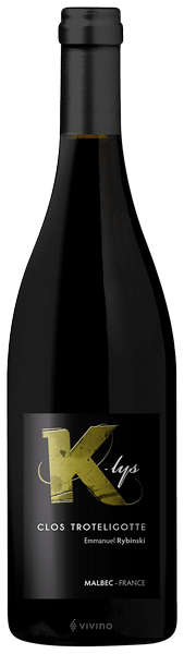 Clos Troteligotte K-lys  F?t de Ch?ne Malbec 2014