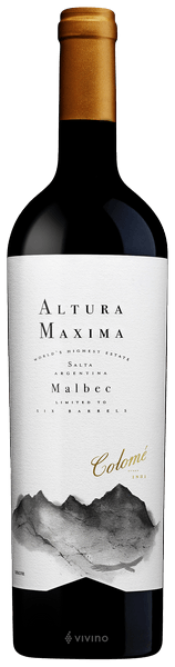 Colom? Altura M?xima Malbec 2016