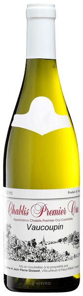 Jean-Pierre Grossot Chablis Premier Cru Vaucoupin 2018