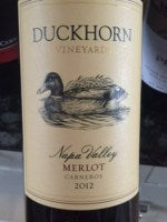 Duckhorn Carneros Merlot 2017