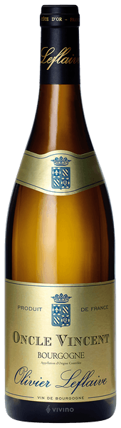 Olivier Leflaive Oncle Vincent Bourgogne Blanc 2018