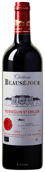 Ch?teau Beausejour Puisseguin-Saint-?milion 2018