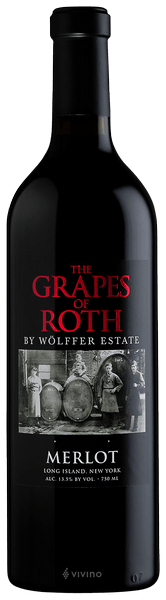 W?lffer Estate The Grapes of Roth Merlot 2017