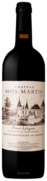 Ch?teau Bois-Martin Pessac-L?ognan Rouge 2016