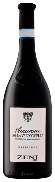 【まとめ割有】Amarone della ValpolicellaClassio Zeni Amarone della Valpolicella Classico Barriques 2016 – SWASO