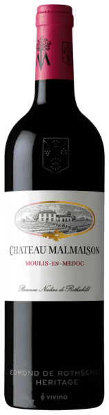 Ch?teau Malmaison Moulis-en-M?doc 2015
