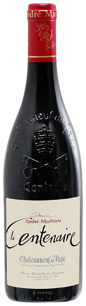 Domaine Andr? Mathieu The Centenary (La Centenaire) Ch?teauneuf-du-Pape 2017