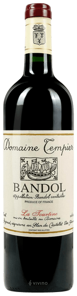 Domaine Tempier Bandol Cuv?e La Tourtine 2018