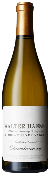 Walter Hansel Cahill Lane Vineyard Chardonnay 2016