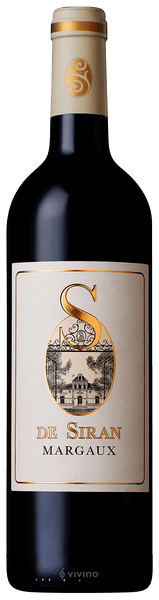 Ch?teau Siran S de Siran Margaux 2015