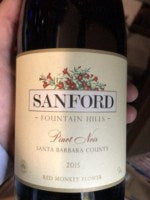 Sanford Santa Barbara County Pinot Noir 2015