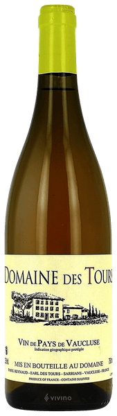 Domaine des Tours Vaucluse Blanc 2016