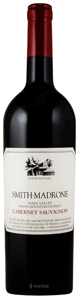 Smith-Madrone Winery & Vineyards Cabernet Sauvignon 2015